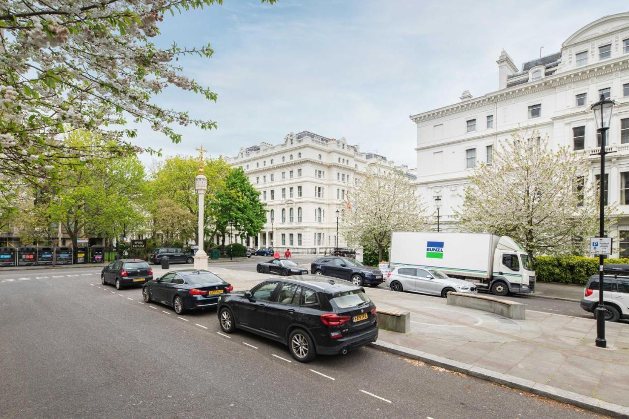 Art Deco Oasis: Hyde Park Adjacent Apartment London Exterior photo